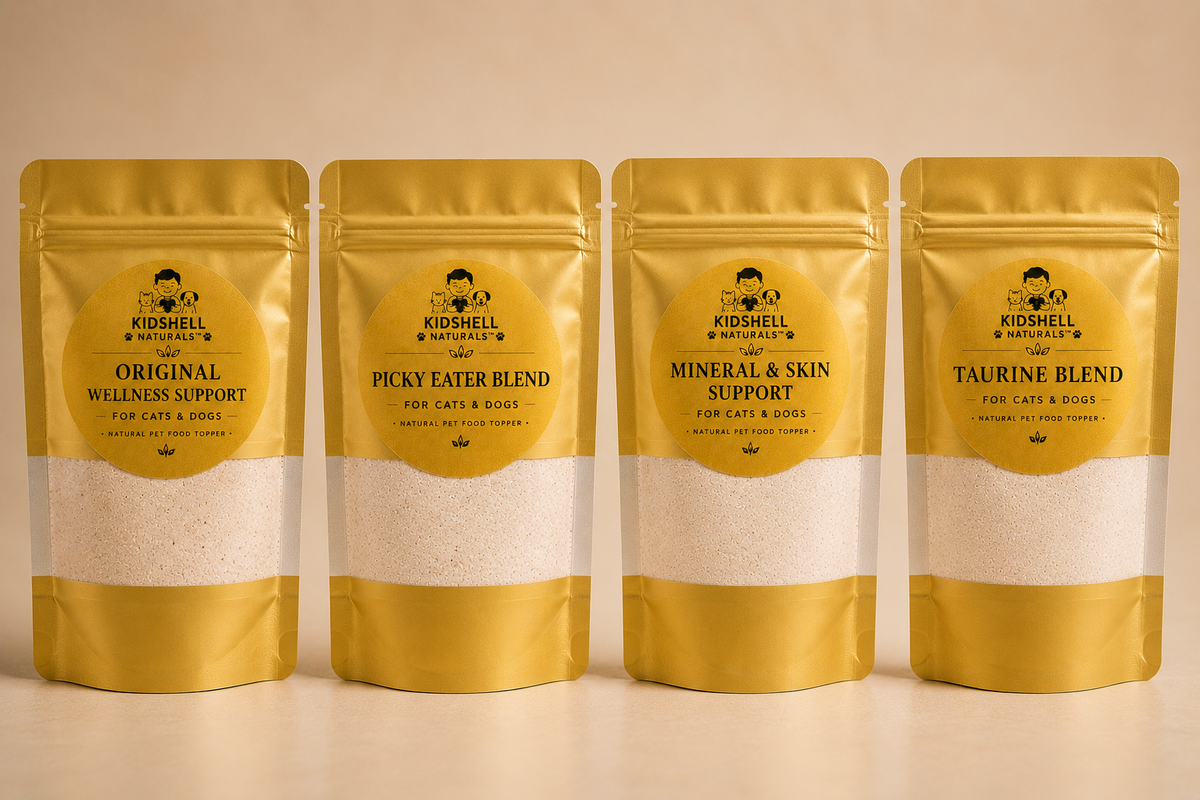 Multi-Pet Wellness Bundle for Cats & Dogs | KidShell Naturals KidShell Naturals