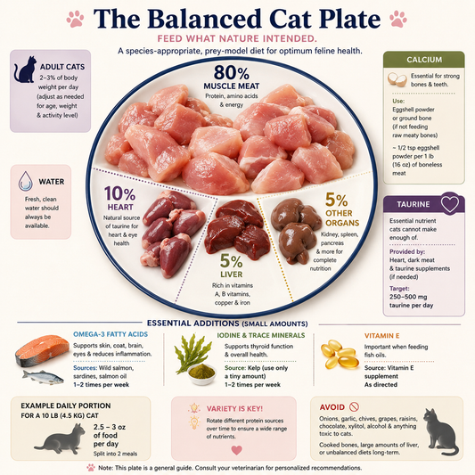 Building a Balanced Cat Diet Naturally with KidShell Naturals™ KidShell Naturals