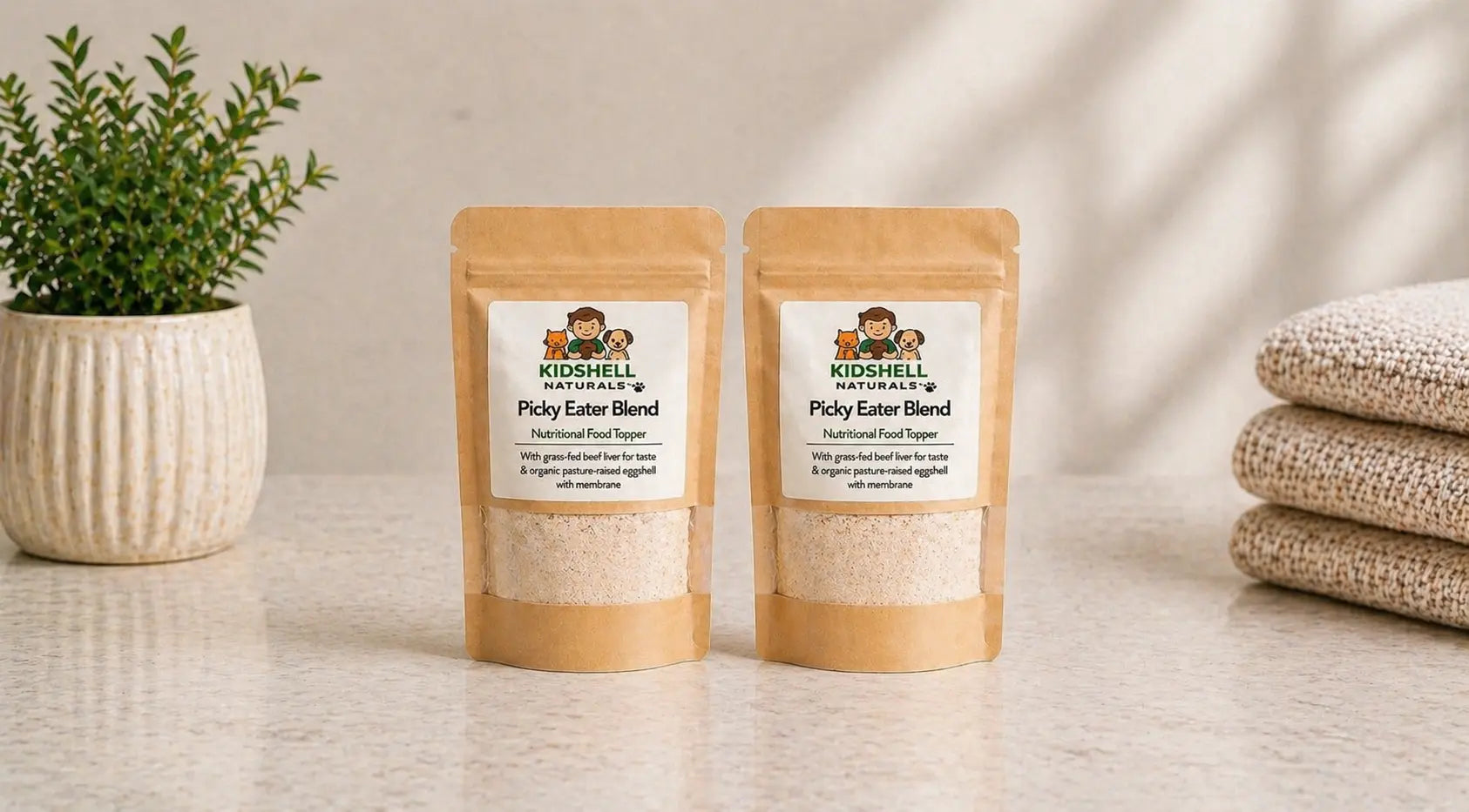 Two-Pet Supply Bundle KidShell Naturals