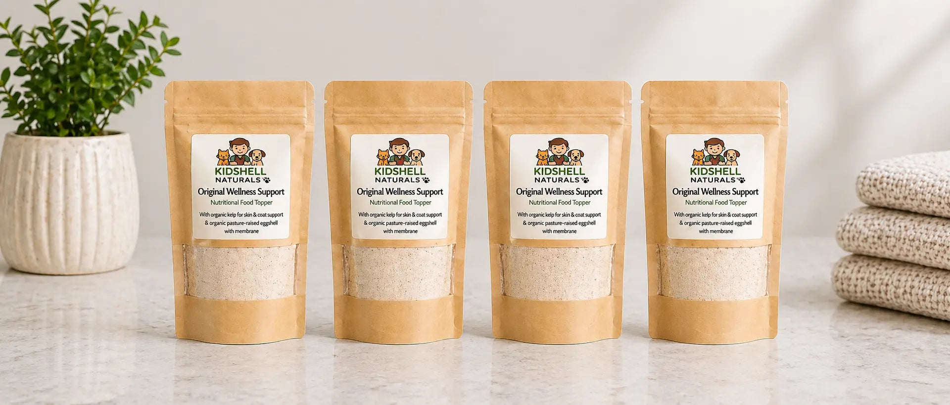 Multi-Pet Wellness Bundle ⭐ Best Value KidShell Naturals