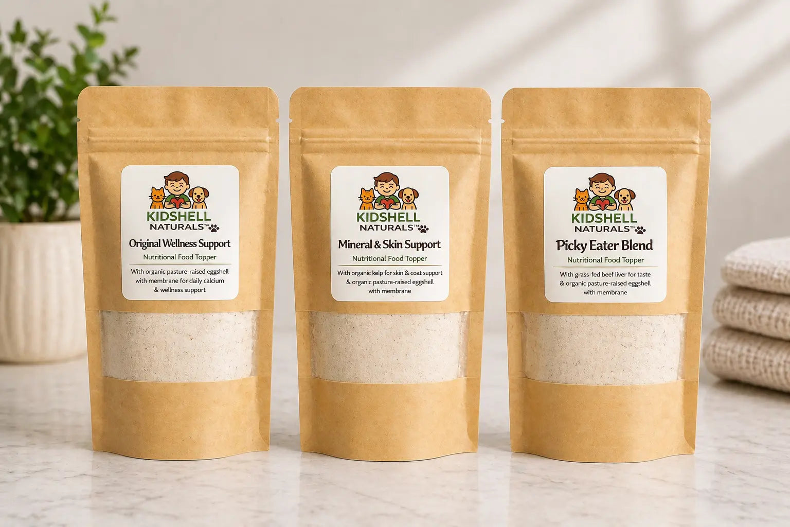KidShell Naturals Wellness Toppers Refillable KidShell Naturals