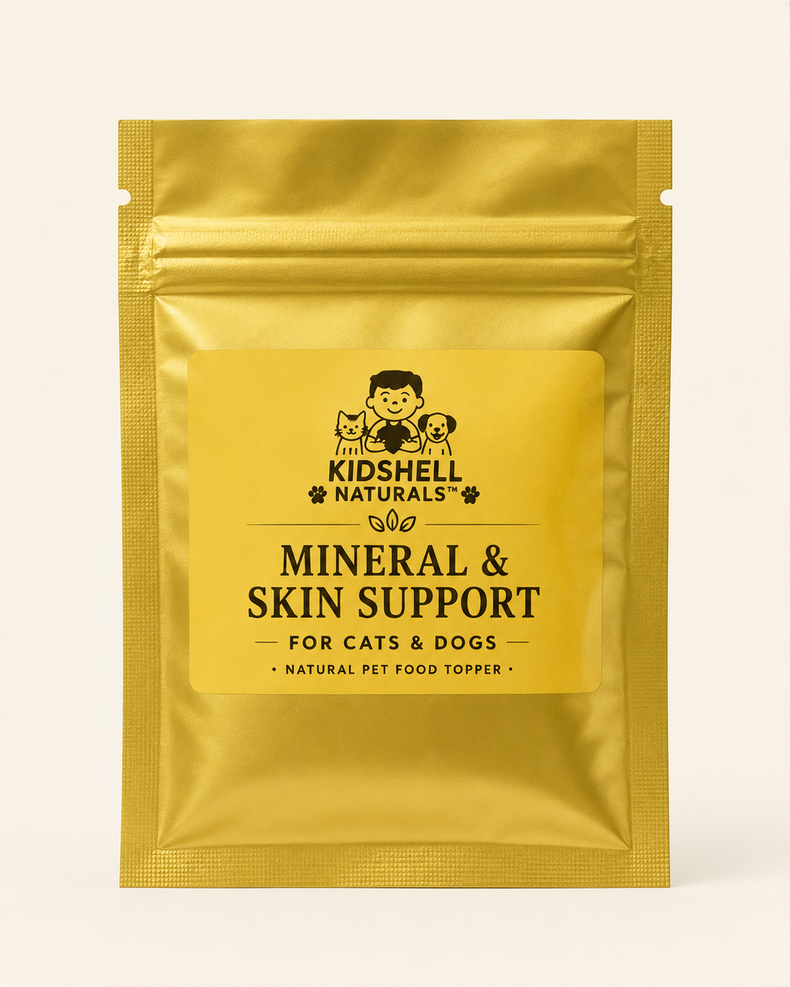 KidShell Naturals Wellness Topper Starter Sample Pack for Cats & Dogs KidShell Naturals