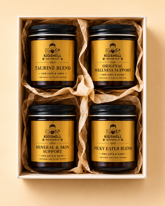 Multi-Pet Wellness Bundle for Cats & Dogs | KidShell Naturals KidShell Naturals